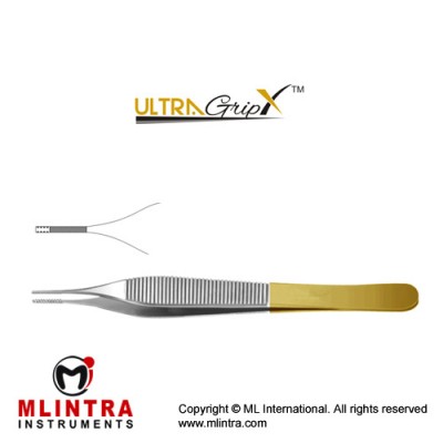 UltraGrip™ TC Adson-Brown Dissecting Forcep Stainless Steel, 12 cm - 4 3/4" 